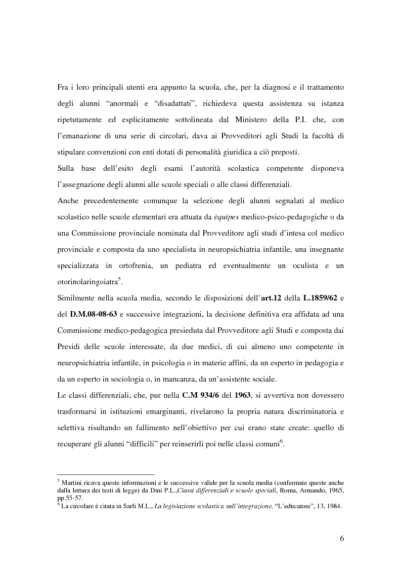 Anteprima della tesi: Quale Operatore psicopedagogico? Dallo Psicopedagogista al Formatore scolastico, Pagina 6