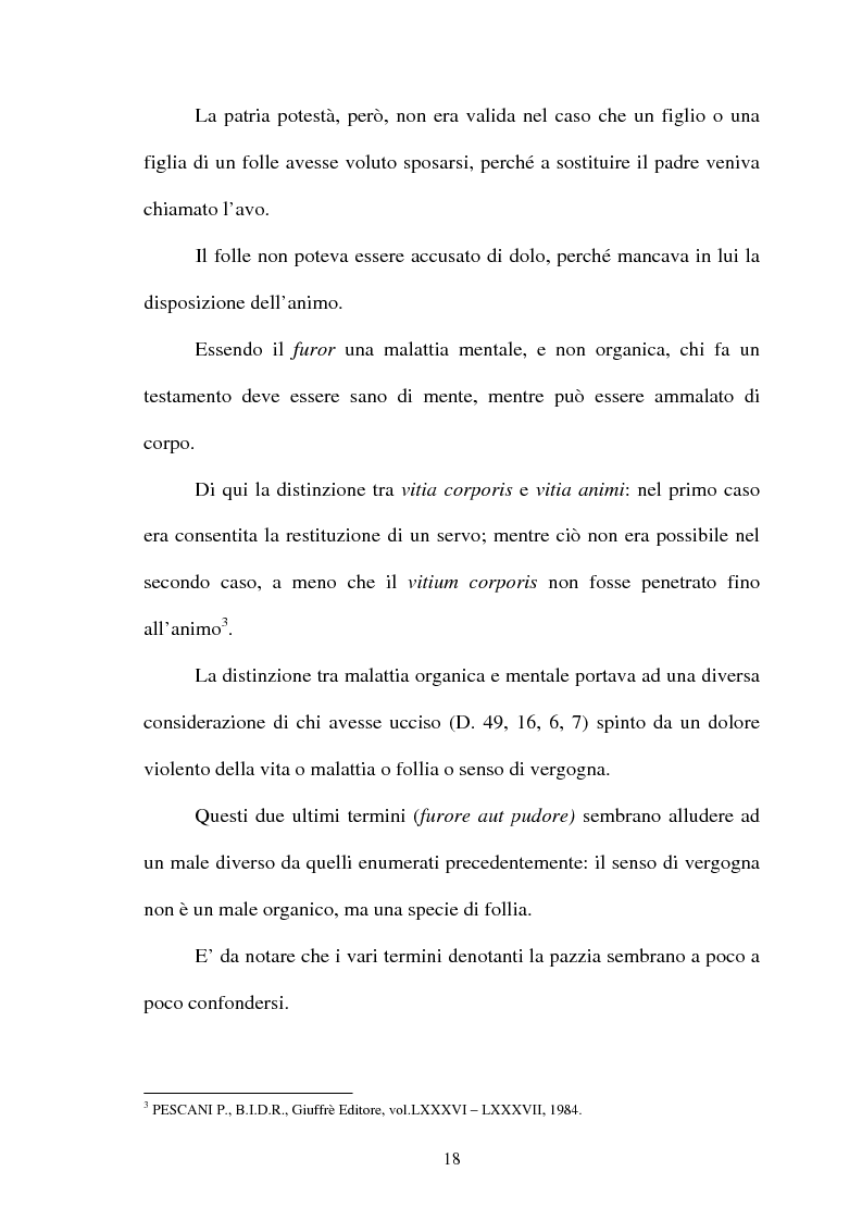 Anteprima della tesi: Furiosus vel demens, Pagina 3