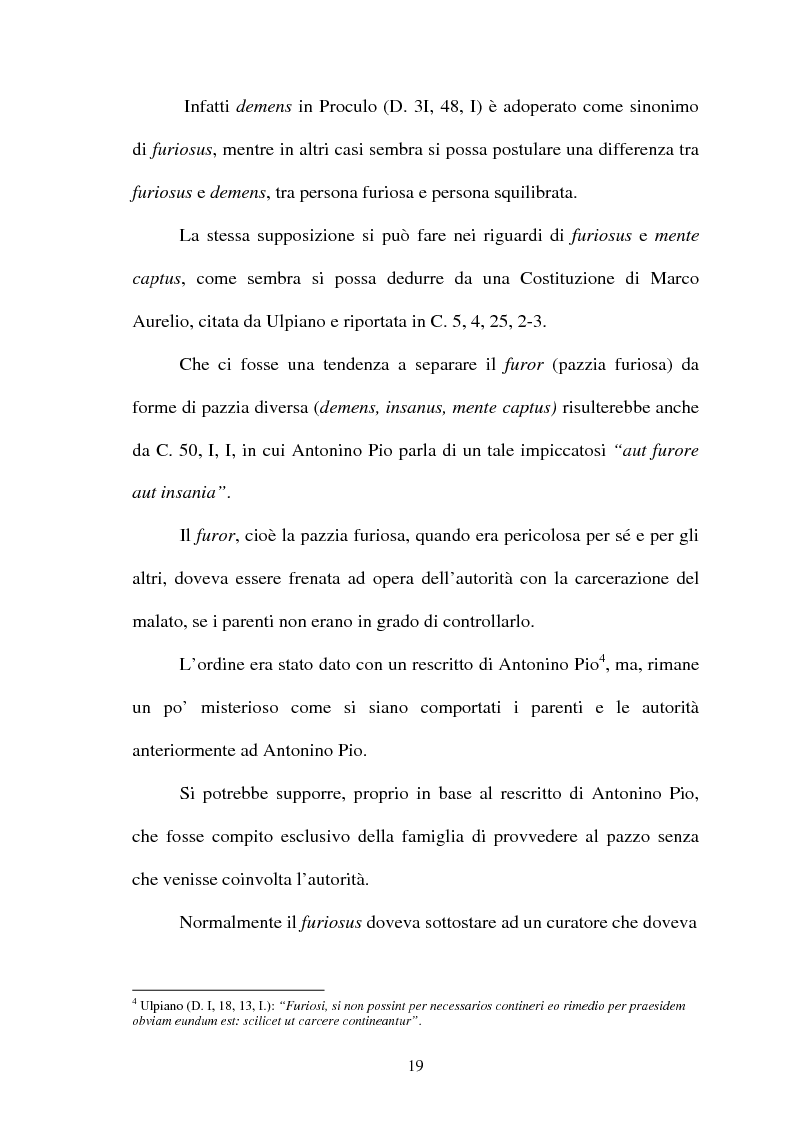 Anteprima della tesi: Furiosus vel demens, Pagina 4