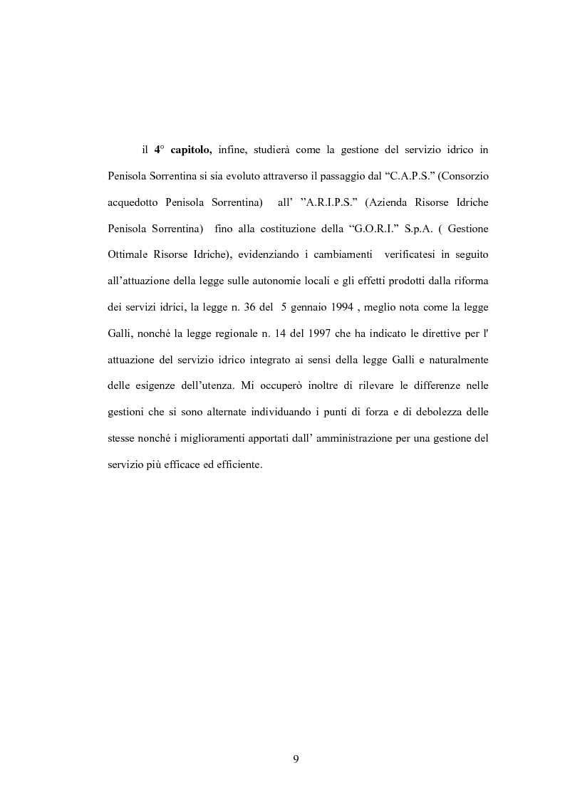 Anteprima della tesi: Aspetti evolutivi della gestione dei servizi di pubblica utilità, Pagina 4