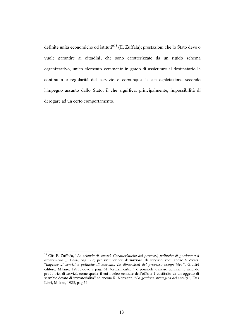 Anteprima della tesi: Aspetti evolutivi della gestione dei servizi di pubblica utilità, Pagina 8