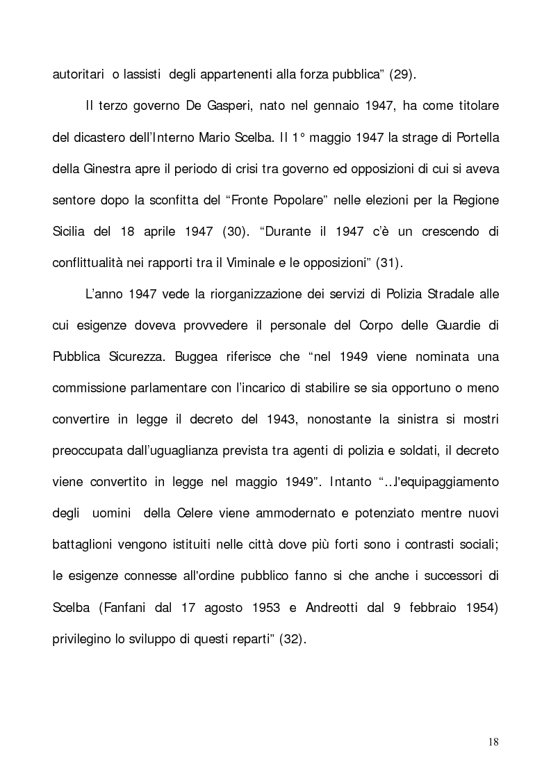 Anteprima della tesi: In nome del “dovere”. Selezione e formazione degli operatori dell'ordine, Pagina 15