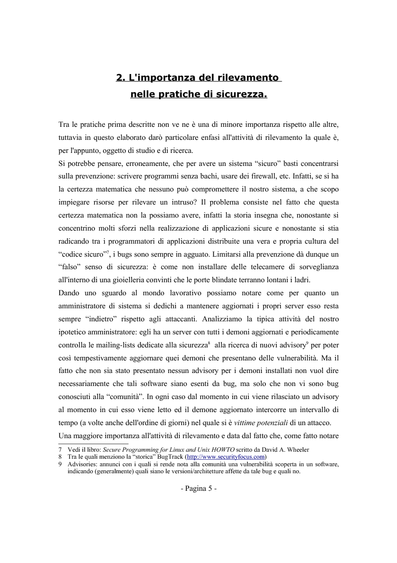 Anteprima della tesi: Progetto ed implementazione di un sistema automatico per la verifica di integrità ed autenticità dei file eseguibili ELF, Pagina 3
