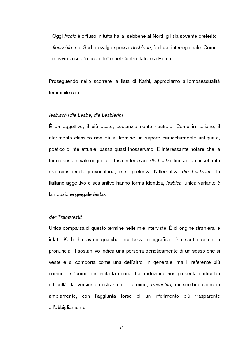 Anteprima della tesi: Studio sociolinguistico sulla comunità gay di Berlino, Pagina 9