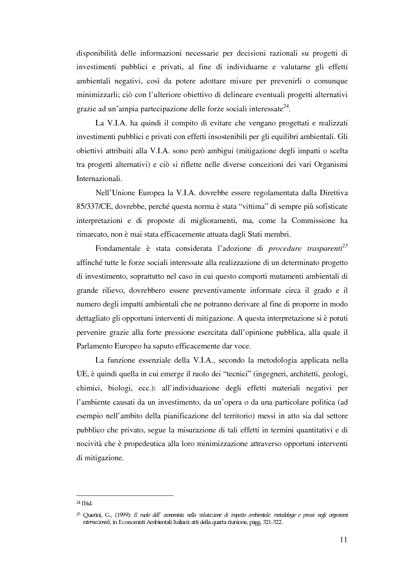 Anteprima della tesi: La valutazione degli impatti ambientali e sociali nelle politiche e nei progetti della Banca Mondiale. Tematiche specifiche relative alla biodiversità, Pagina 9