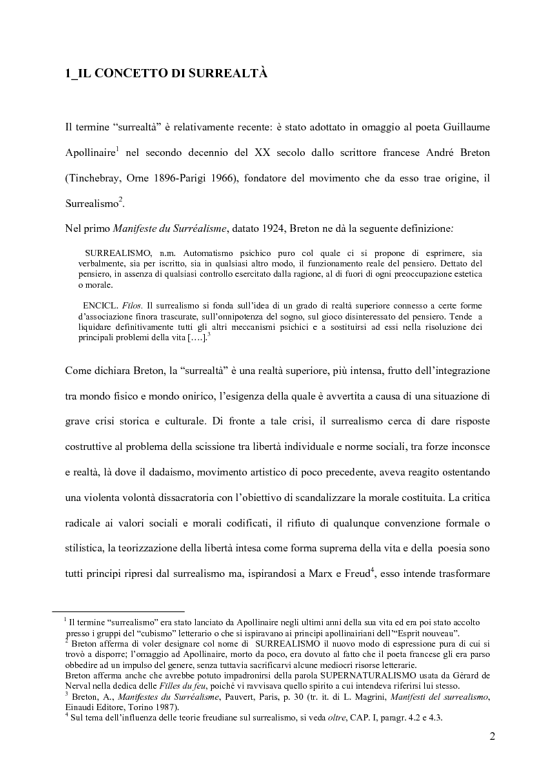 Anteprima della tesi: Il surrealismo e la visione: René Magritte e Alexandre Alexeieff, Pagina 11