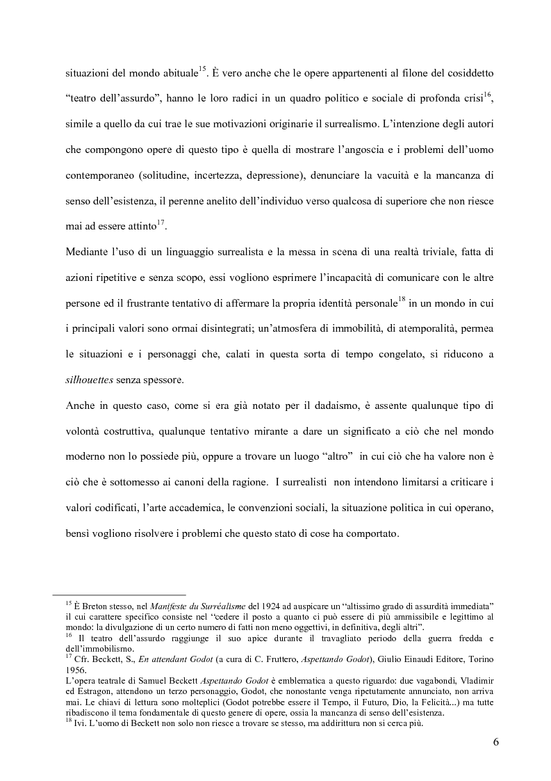 Anteprima della tesi: Il surrealismo e la visione: René Magritte e Alexandre Alexeieff, Pagina 15