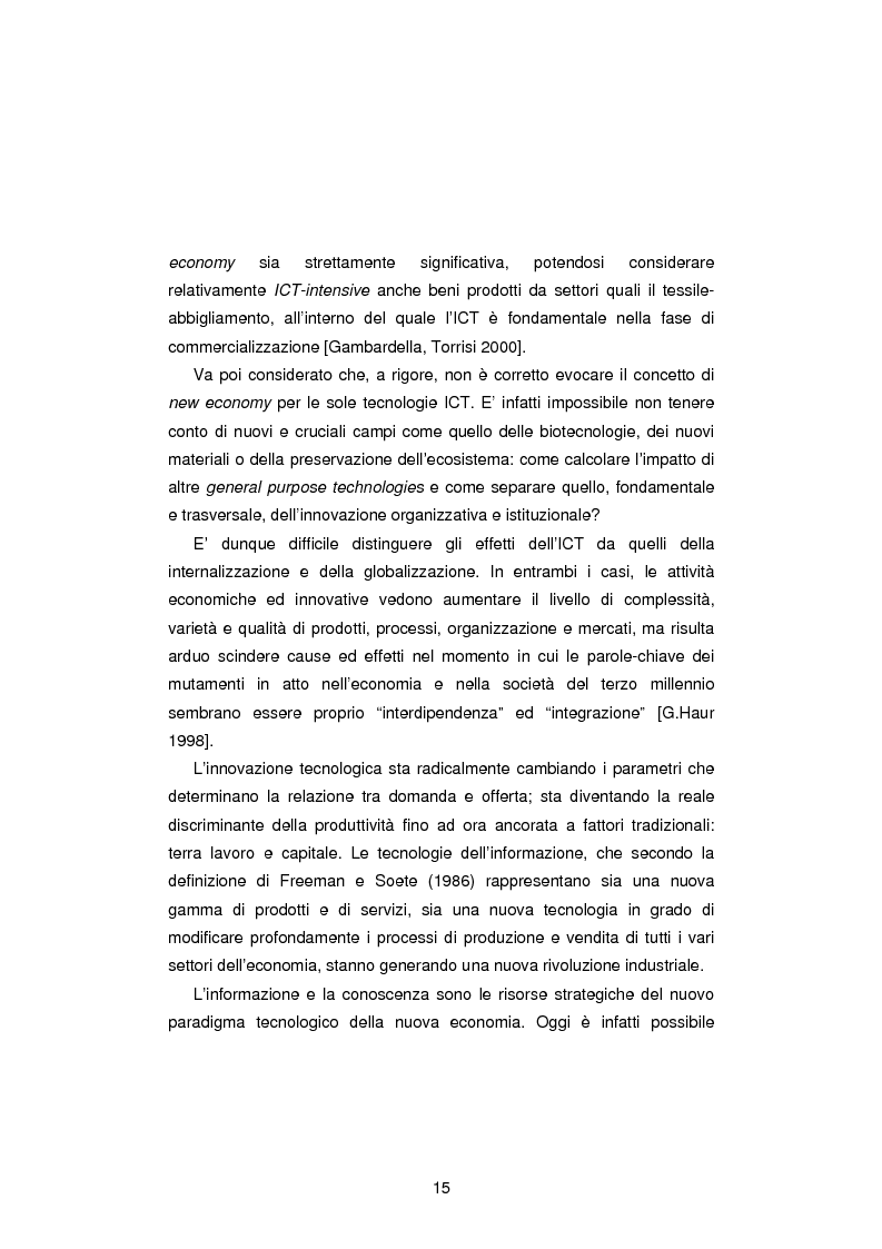Anteprima della tesi: Gli Indicatori dell'Information and Communication Technology, Pagina 13