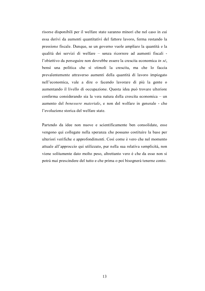 Anteprima della tesi: Tra insicurezza e crescita economica: il difficile bilanciamento del welfare state, Pagina 5