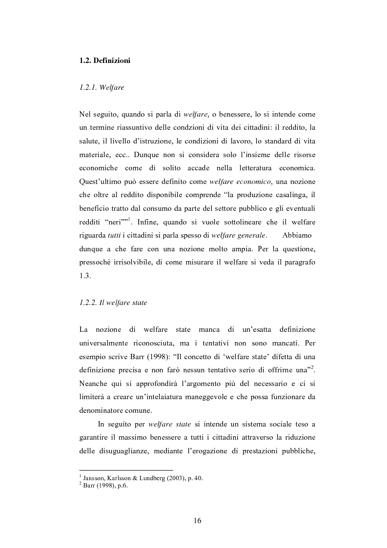 Anteprima della tesi: Tra insicurezza e crescita economica: il difficile bilanciamento del welfare state, Pagina 8