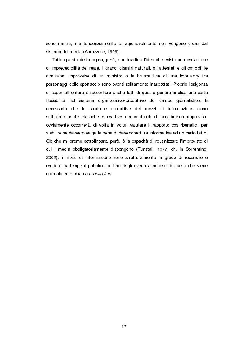 Anteprima della tesi: Descrizone della copertura informativa del dopoguerra in Iraq. Il caso del Corriere della Sera, Pagina 12