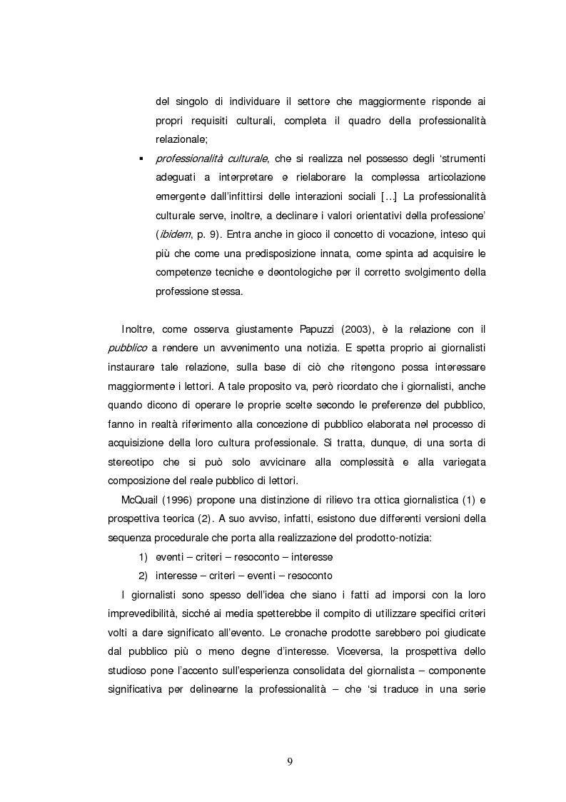 Anteprima della tesi: Descrizone della copertura informativa del dopoguerra in Iraq. Il caso del Corriere della Sera, Pagina 9