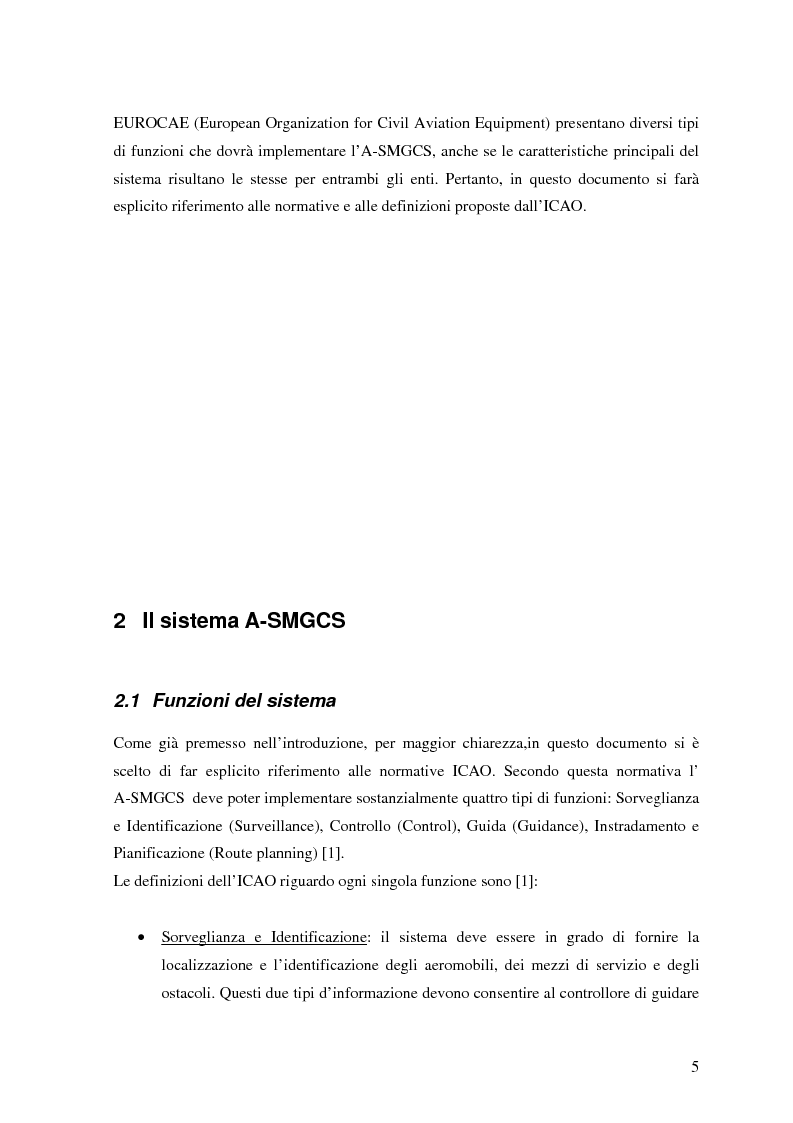 Anteprima della tesi: Il Sistema A-SMGCS: Sensori e Fusione dei Dati, Pagina 3