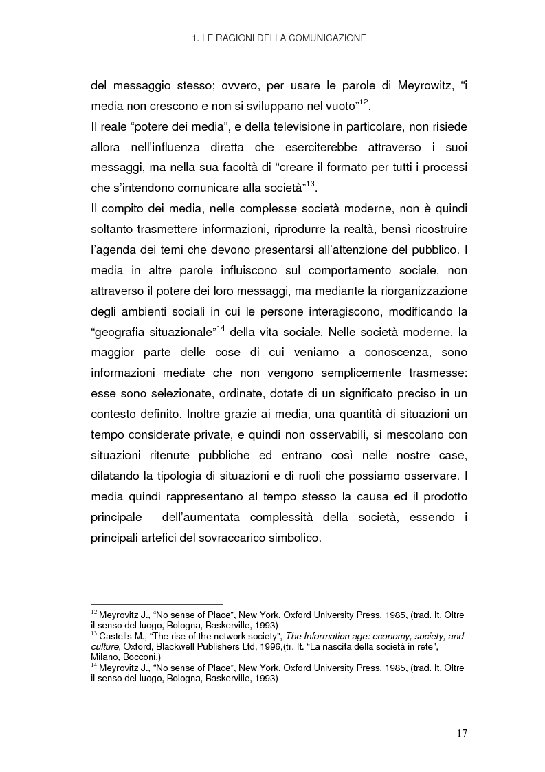 Anteprima della tesi: La Pubblica Amministrazione in rete; Il caso del comune di Pieve a Nievole, Pagina 13
