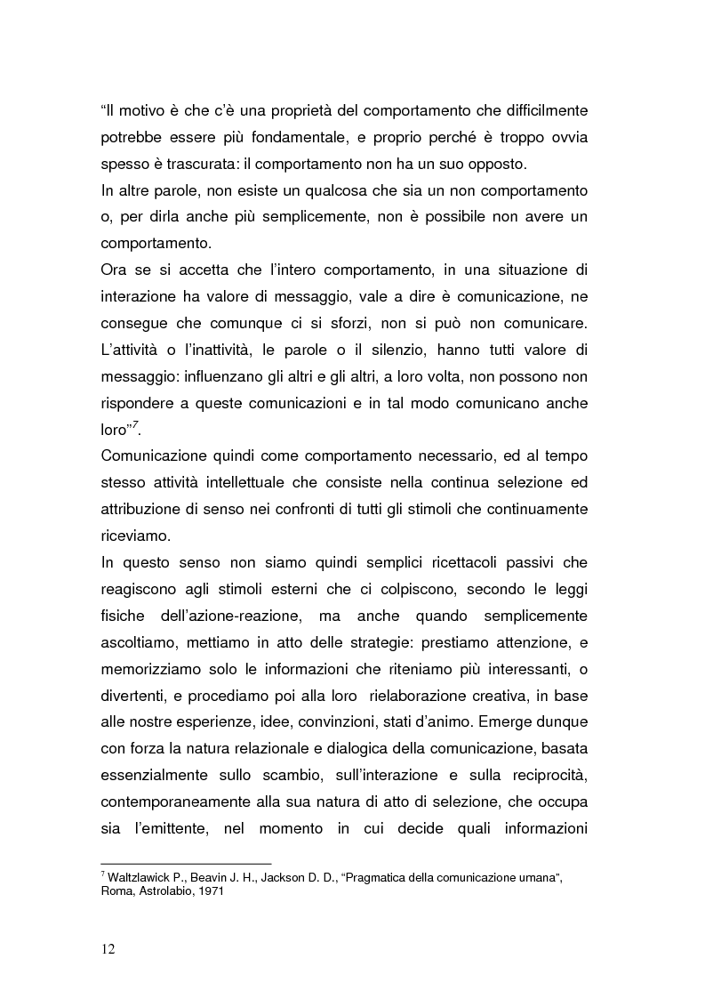 Anteprima della tesi: La Pubblica Amministrazione in rete; Il caso del comune di Pieve a Nievole, Pagina 8