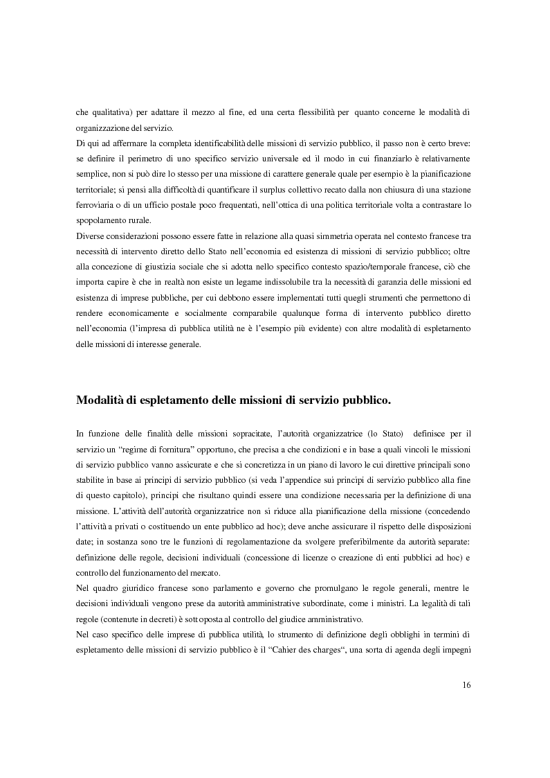 Anteprima della tesi: I servizi di pubblica utilità in Francia: specificità del modello e tendenze di riforma dei settori, Pagina 11