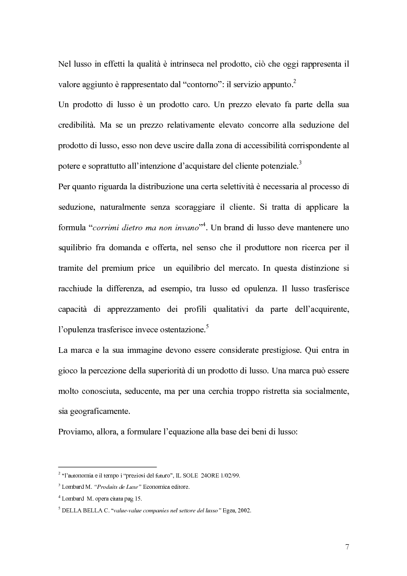 Anteprima della tesi: Percorsi di sviluppo delle imprese nel settore del lusso. I casi LVMH, Hermes e Gucci, Pagina 4