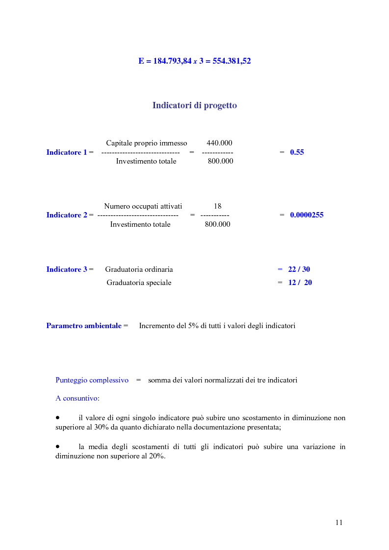 Anteprima della tesi: Gli strumenti di finanza agevolata a favore dello sviluppo delle imprese del settore turistico: il caso del complesso alberghiero ''B.B.'', Pagina 11