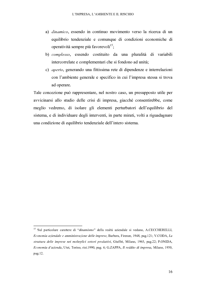 Anteprima della tesi: Crisi di impresa e vie di superamento, Pagina 10