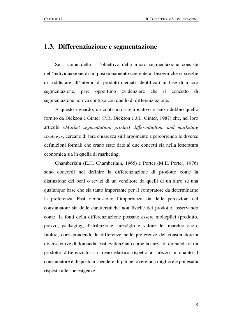 Anteprima della tesi: La segmentazione dei clienti delle imprese industriali, Pagina 11