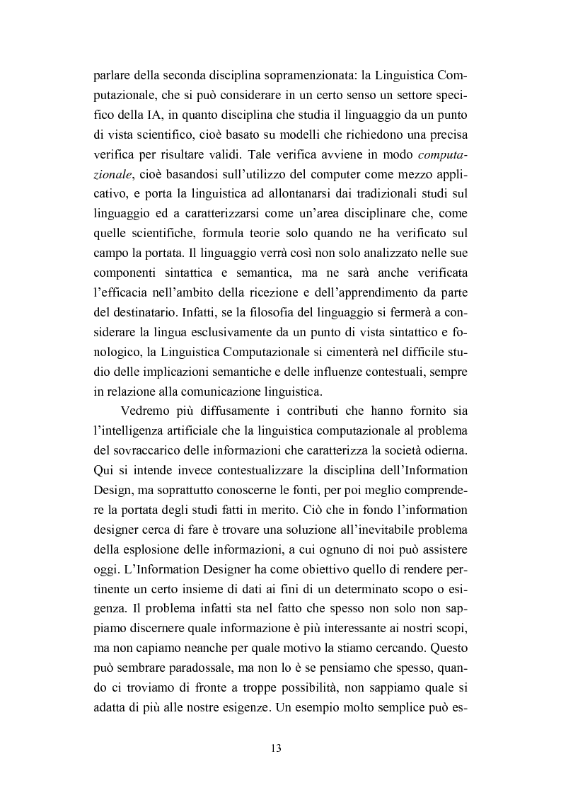 Anteprima della tesi: Dall'informazione esplosa alla conoscenza appetibile. Informatiotion Design per la presentazione di contenuti editoriali, Pagina 11