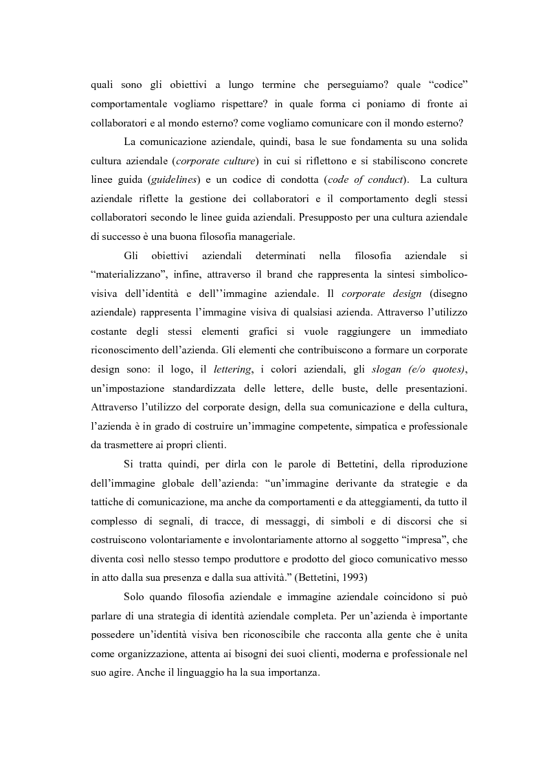 Anteprima della tesi: Comunicazione e l'identità oltre la comunicazione - Proiezioni e riflessioni sulla comunicazione aziendale delle Big Four Società di Consulenza Aziendale (PWC, KPMG, Ernst & Young, Deloitte), Pagina 6