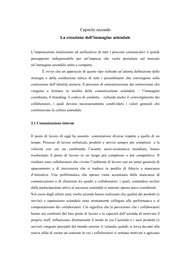 Anteprima della tesi: Comunicazione e l'identità oltre la comunicazione - Proiezioni e riflessioni sulla comunicazione aziendale delle Big Four Società di Consulenza Aziendale (PWC, KPMG, Ernst & Young, Deloitte), Pagina 8