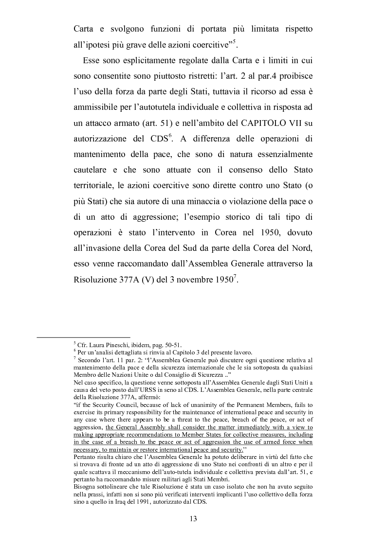 Anteprima della tesi: Intervento umanitario e diritto internazionale, Pagina 6