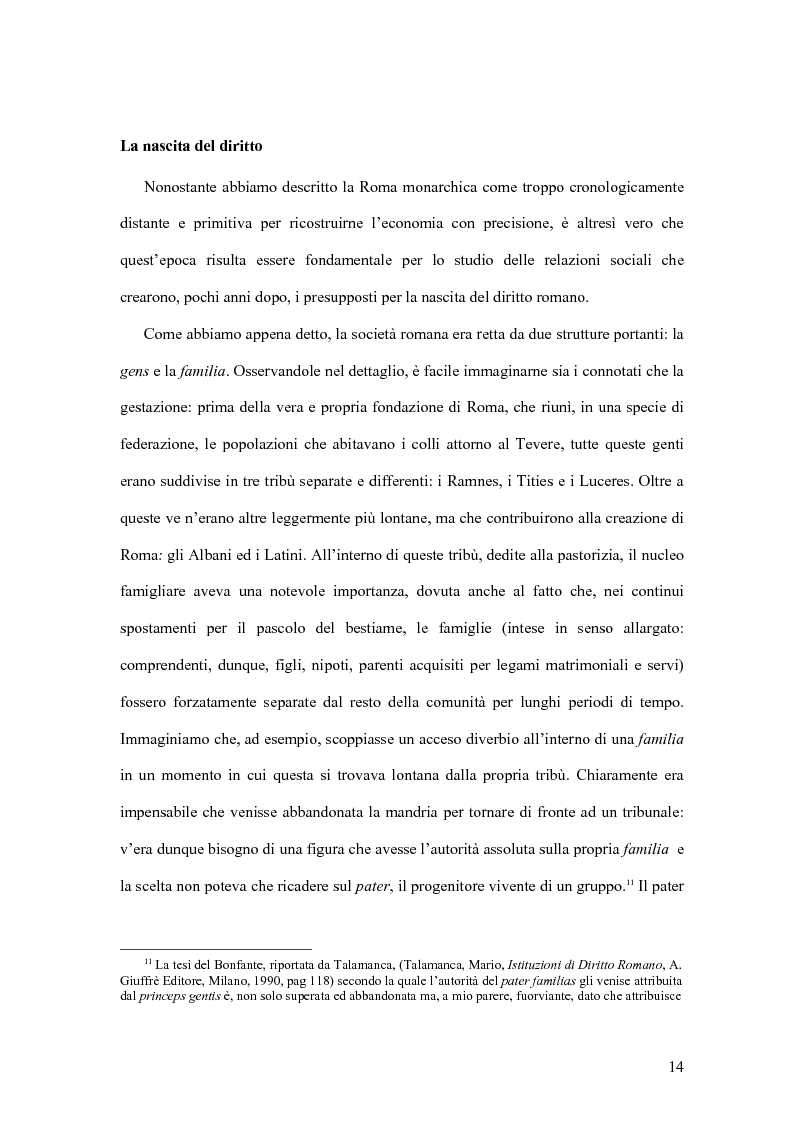 Anteprima della tesi: Storia economica di Roma antica, dalla fondazione della città al crollo dell'Impero, Pagina 11