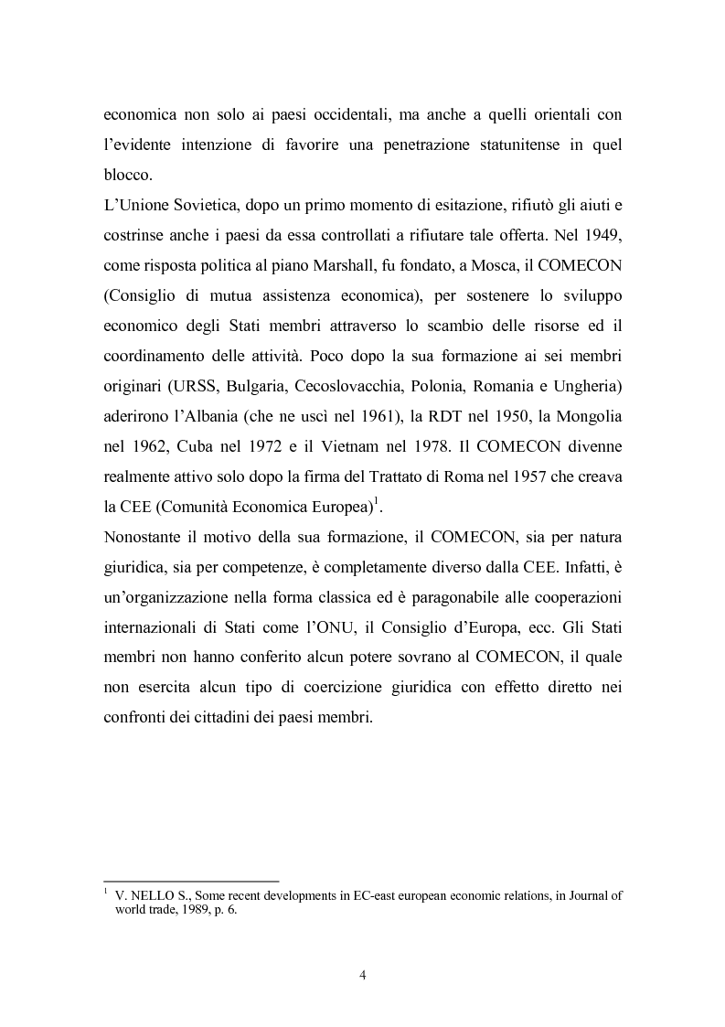 Anteprima della tesi: L'accordo europeo con la Polonia, Pagina 2