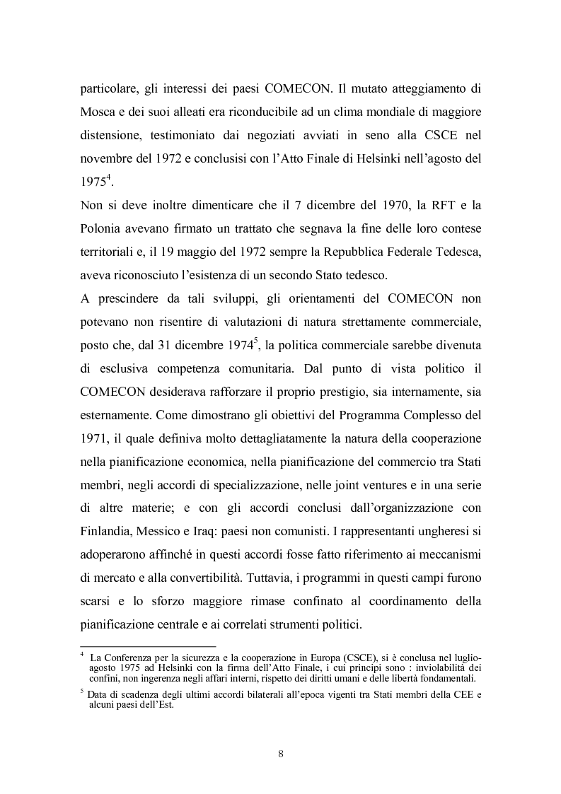 Anteprima della tesi: L'accordo europeo con la Polonia, Pagina 6