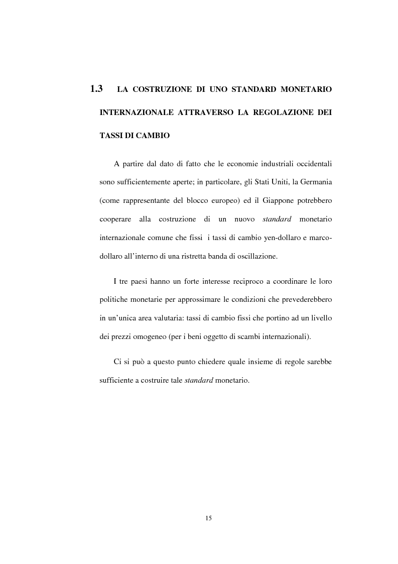 Anteprima della tesi: La riforma del sistema monetario internazionale, Pagina 14