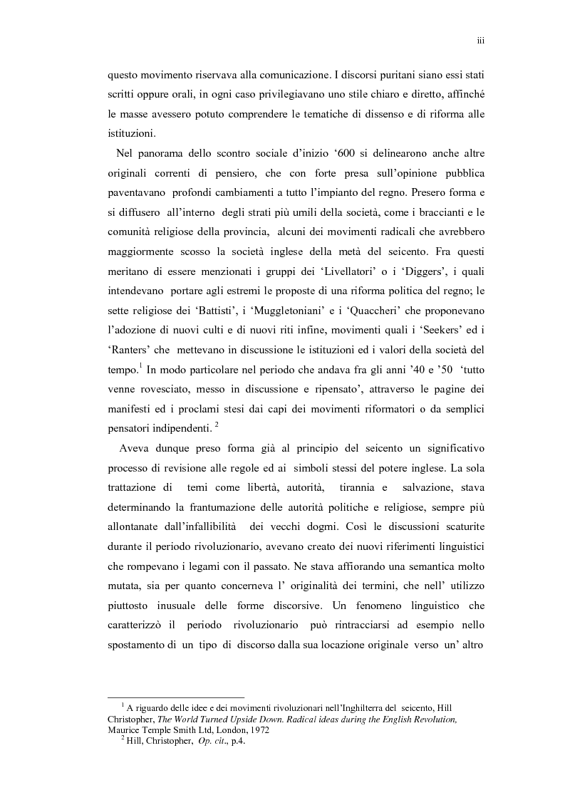 Anteprima della tesi: Mercurius Aulicus e Mercurius Britanicus: Informazione e Propaganda nella Guerra Civile Inglese, Pagina 3