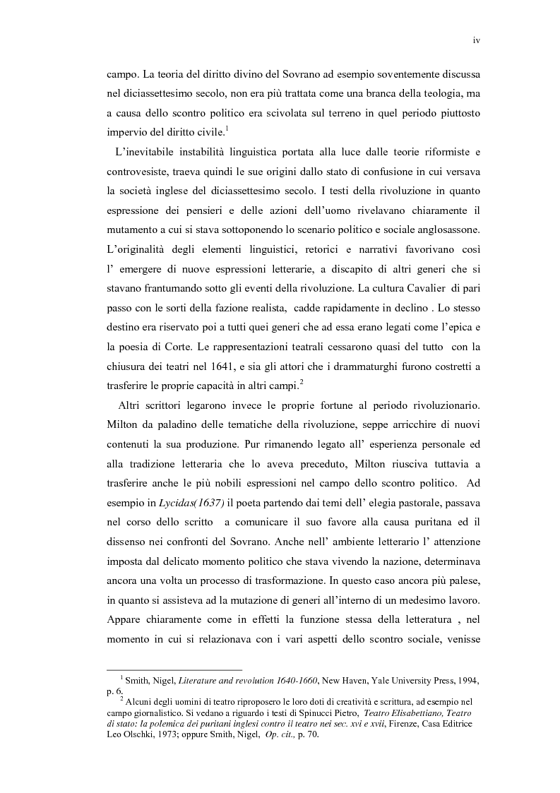 Anteprima della tesi: Mercurius Aulicus e Mercurius Britanicus: Informazione e Propaganda nella Guerra Civile Inglese, Pagina 4