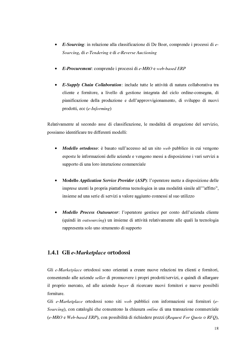 Anteprima della tesi: Valutazione dei sistemi di e-Procurement, Pagina 13