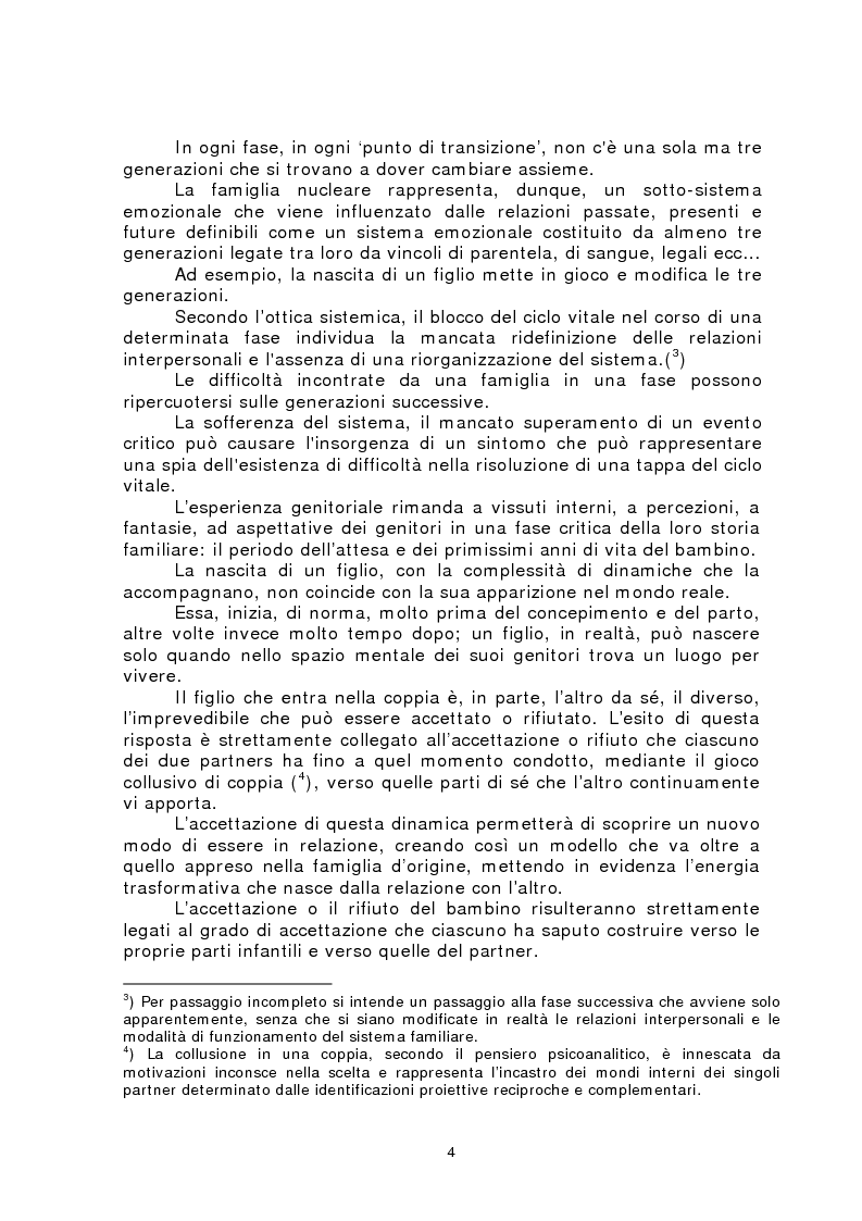 Anteprima della tesi: Rappresentazioni materne e paterne nella genitorialità, Pagina 2