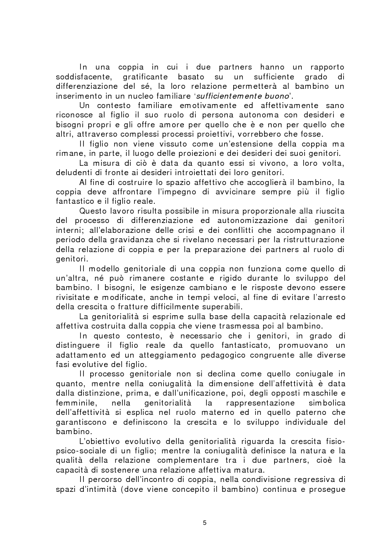 Anteprima della tesi: Rappresentazioni materne e paterne nella genitorialità, Pagina 3