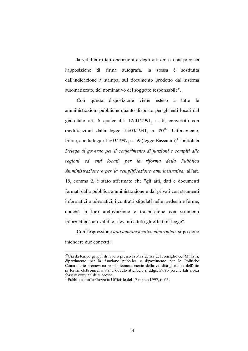 Anteprima della tesi: Il documento: nuove tecnologie (documento elettronico e firma digitale), Pagina 14