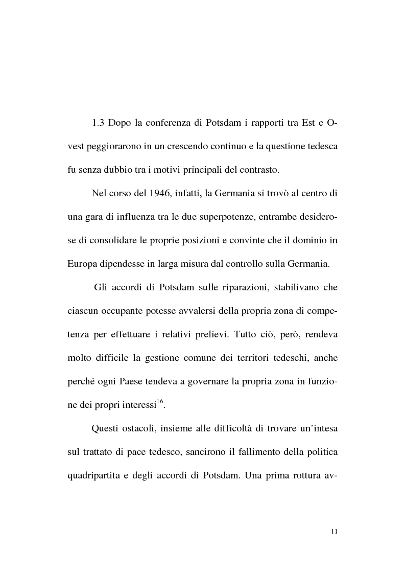 Anteprima della tesi: L'Italia e la scelta occidentale, Pagina 10