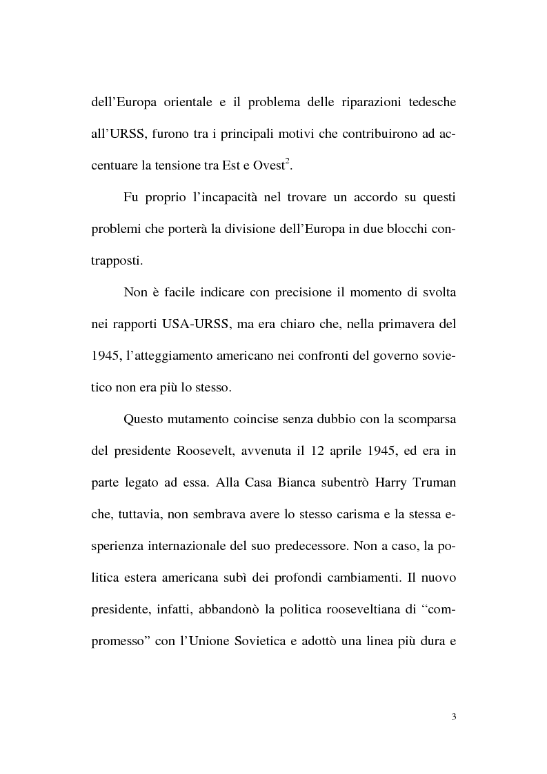 Anteprima della tesi: L'Italia e la scelta occidentale, Pagina 2