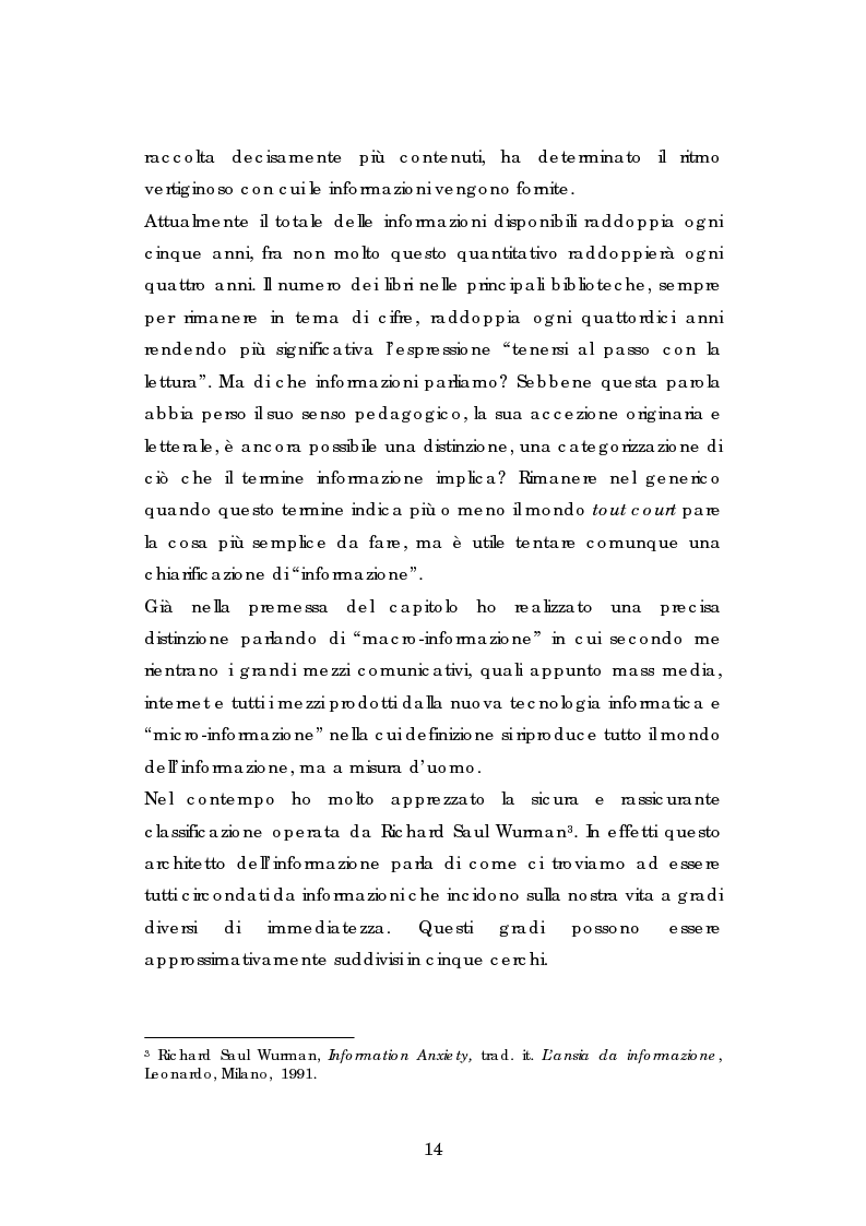Anteprima della tesi: L' esperienza dell' Informagiovani . Una lettura pedagogica., Pagina 12