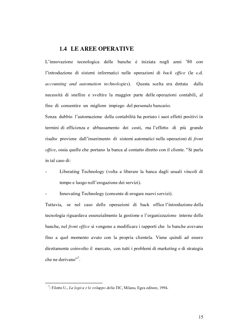 Anteprima della tesi: La banca virtuale: sviluppo e sue caratteristiche, Pagina 11