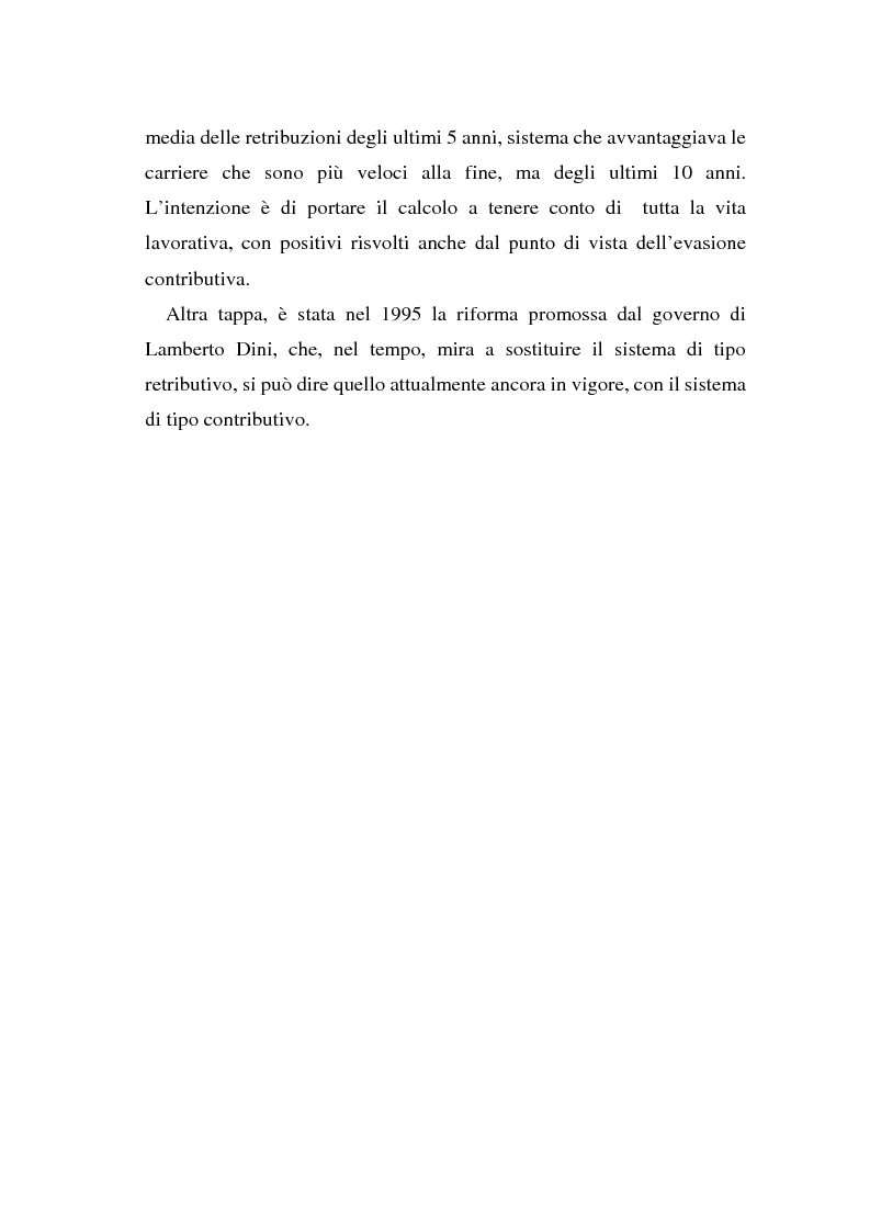Anteprima della tesi: Effetti dei sistemi pensionistici nell'andamento dell'economia: schemi e ipotesi di riforma a confronto, Pagina 10