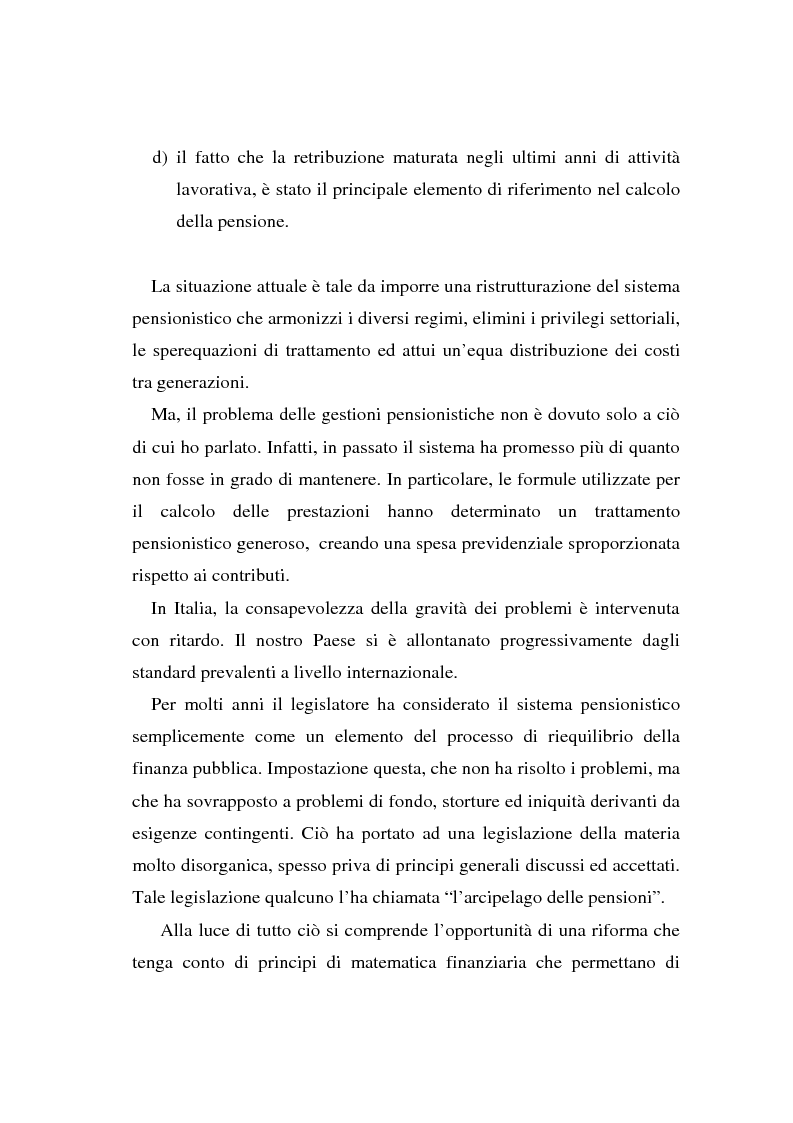 Anteprima della tesi: Effetti dei sistemi pensionistici nell'andamento dell'economia: schemi e ipotesi di riforma a confronto, Pagina 3