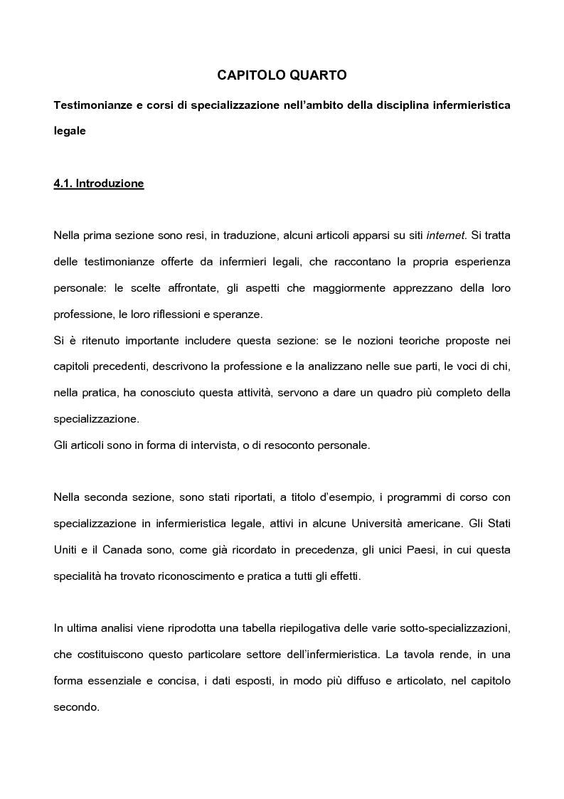 Anteprima della tesi: L'infermieristica legale ''Nurse Forensic'', Pagina 9