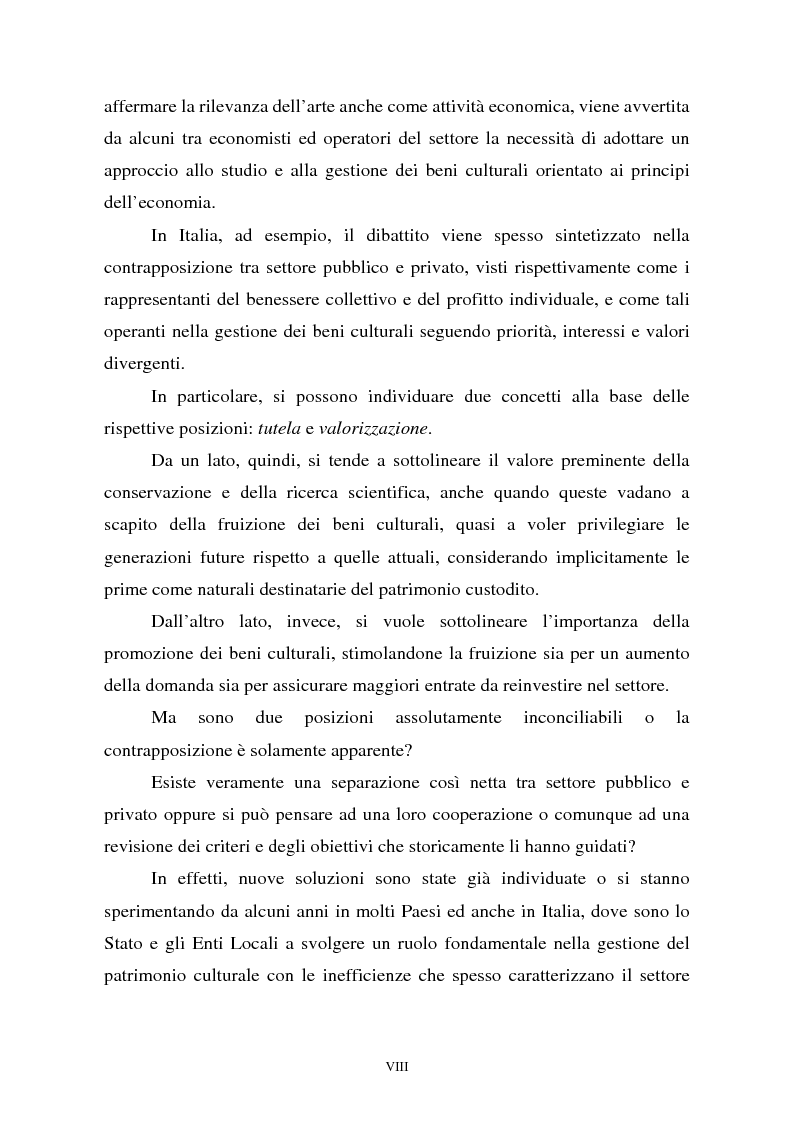 Anteprima della tesi: Il marketing dei musei. Il caso della fondazione Guggenheim., Pagina 2