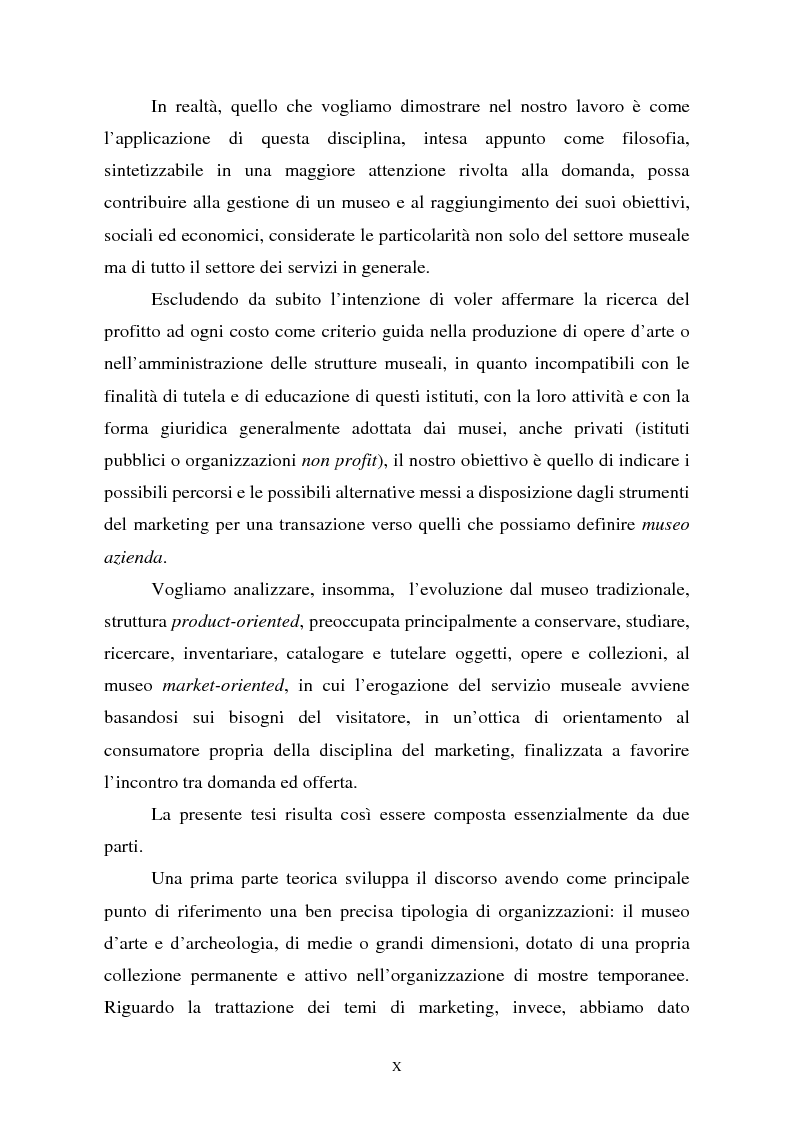 Anteprima della tesi: Il marketing dei musei. Il caso della fondazione Guggenheim., Pagina 4