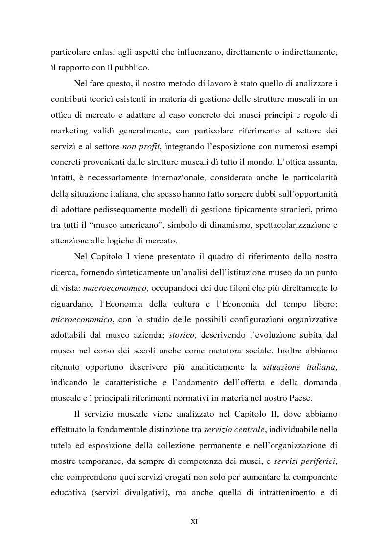 Anteprima della tesi: Il marketing dei musei. Il caso della fondazione Guggenheim., Pagina 5