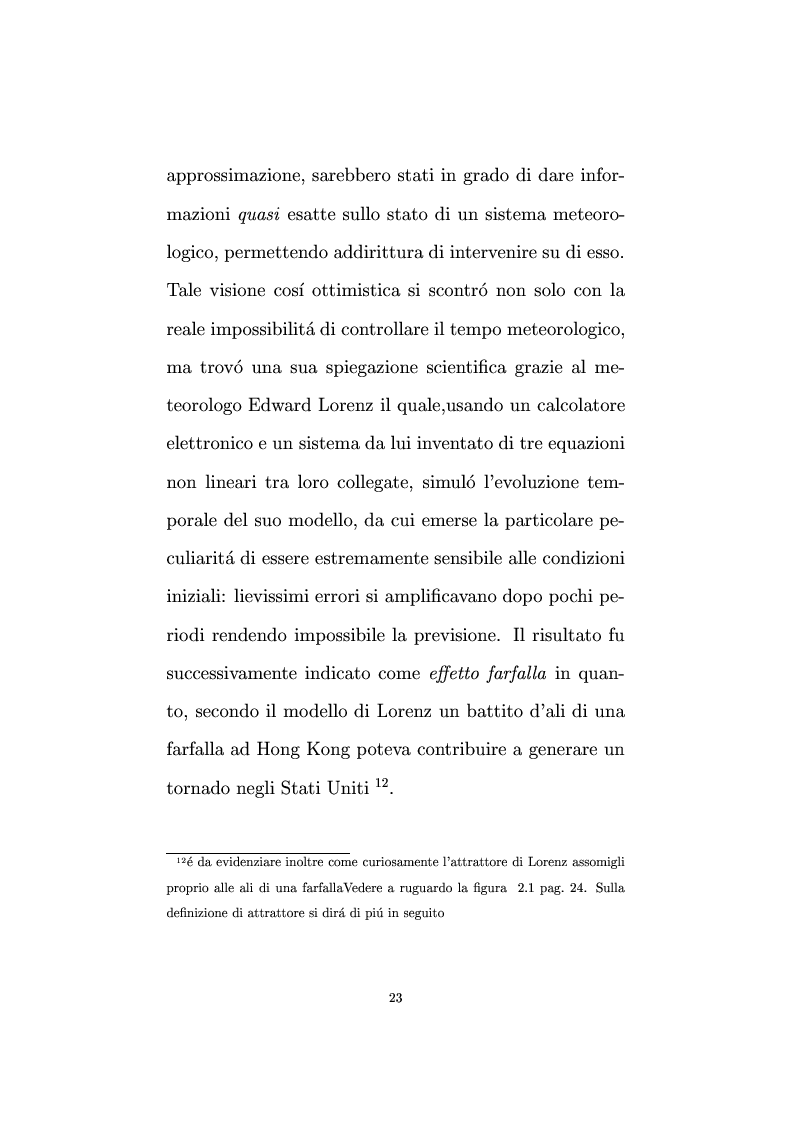 Anteprima della tesi: Non linearità e perturbazioni nei mercati. Analisi dinamica microfondata di un modello con scorte, Pagina 14