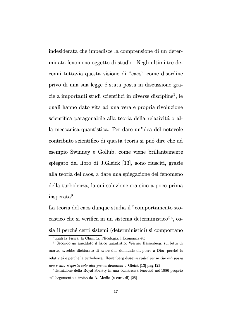 Anteprima della tesi: Non linearità e perturbazioni nei mercati. Analisi dinamica microfondata di un modello con scorte, Pagina 8